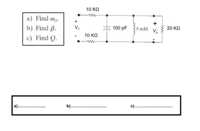 10 Kw A Find A B Find Ss C Find Q V 100 Pf 5 Mh Chegg Com