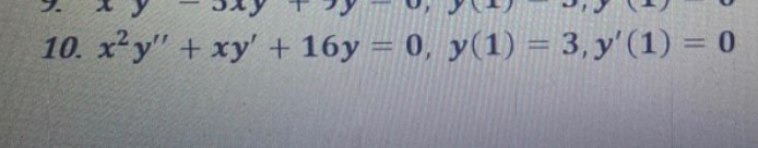 Solved 10. x2y
