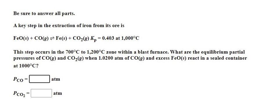 Solved Be sure to answer all parts. A key step in the | Chegg.com