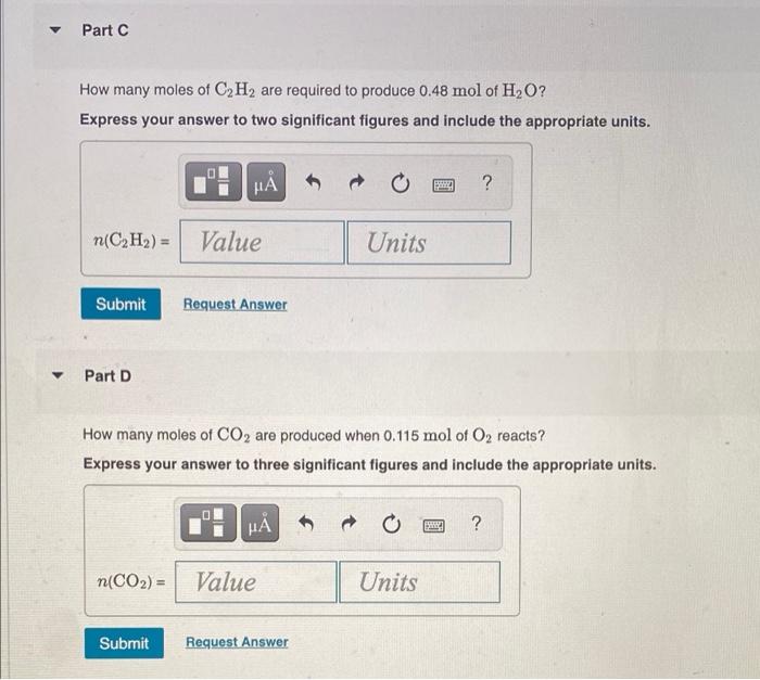 Solved Part A Which of the following represent a buffer