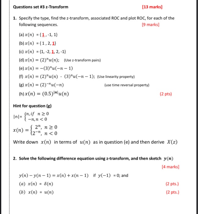 Solved Remark In Questions Set 3 X 0 Is The Underlined Chegg Com