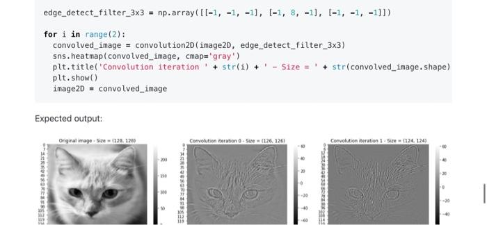 Solved In this activity, you will implement the convolution | Chegg.com