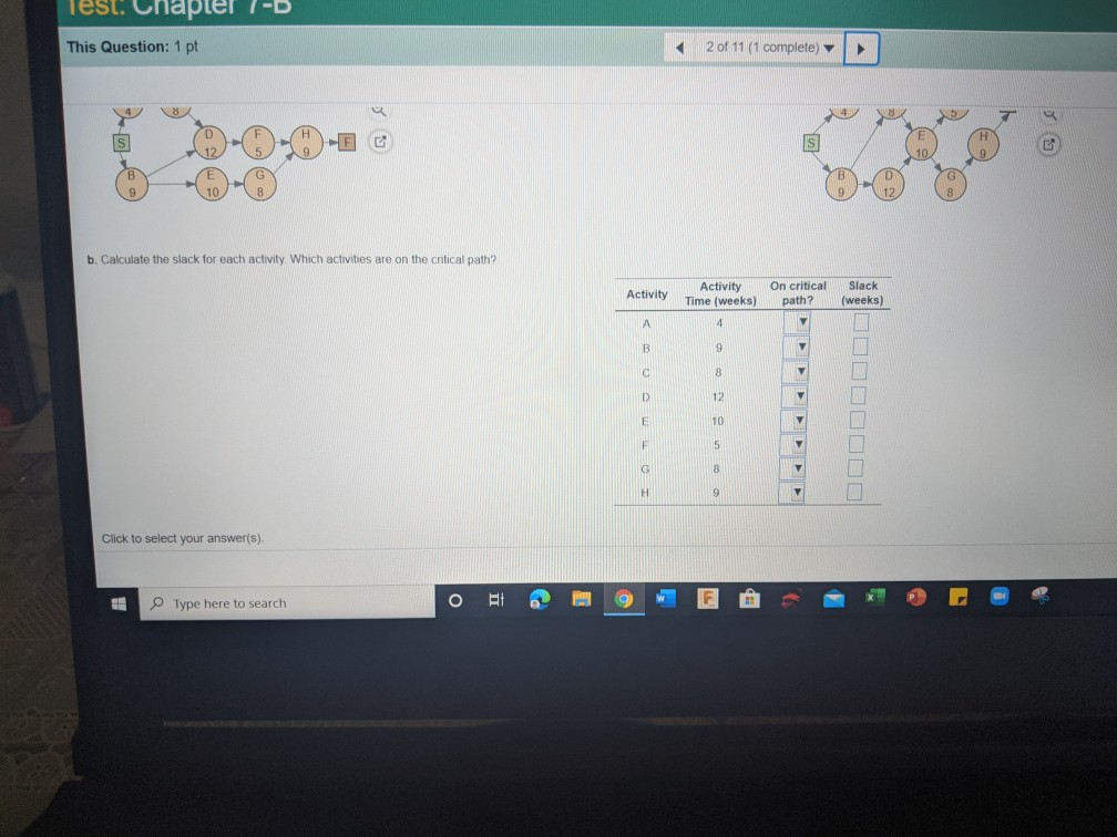 Solved Test: Chapter 7-B 1 2 Of 11 (1 Complete) This | Chegg.com