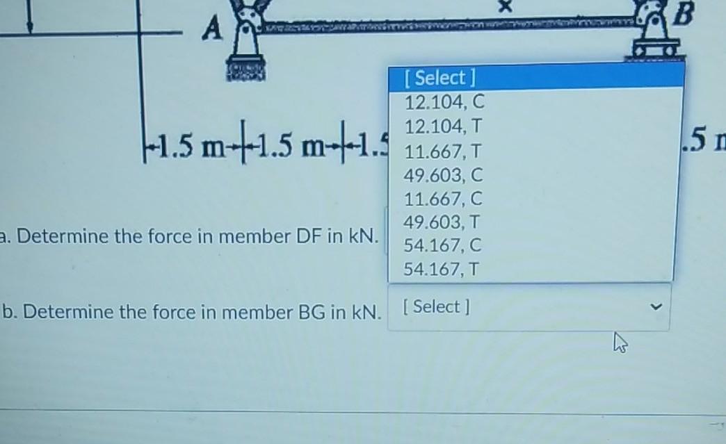 Solved Analyze the truss shown below if V = 34 kN and H = 28 | Chegg.com