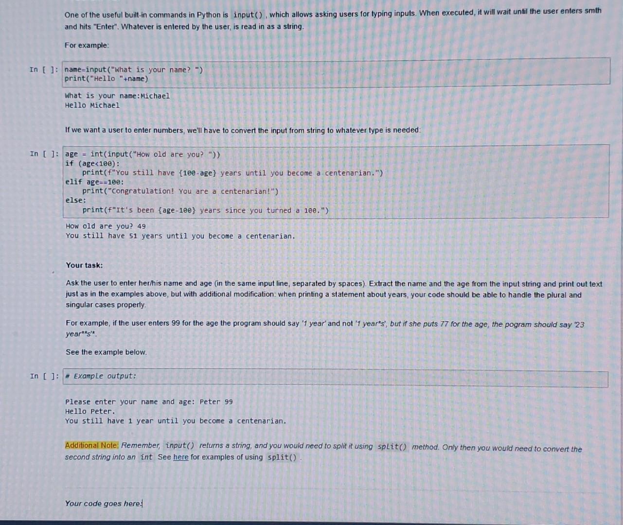 Solved One of the useful built-in commands in Python is | Chegg.com