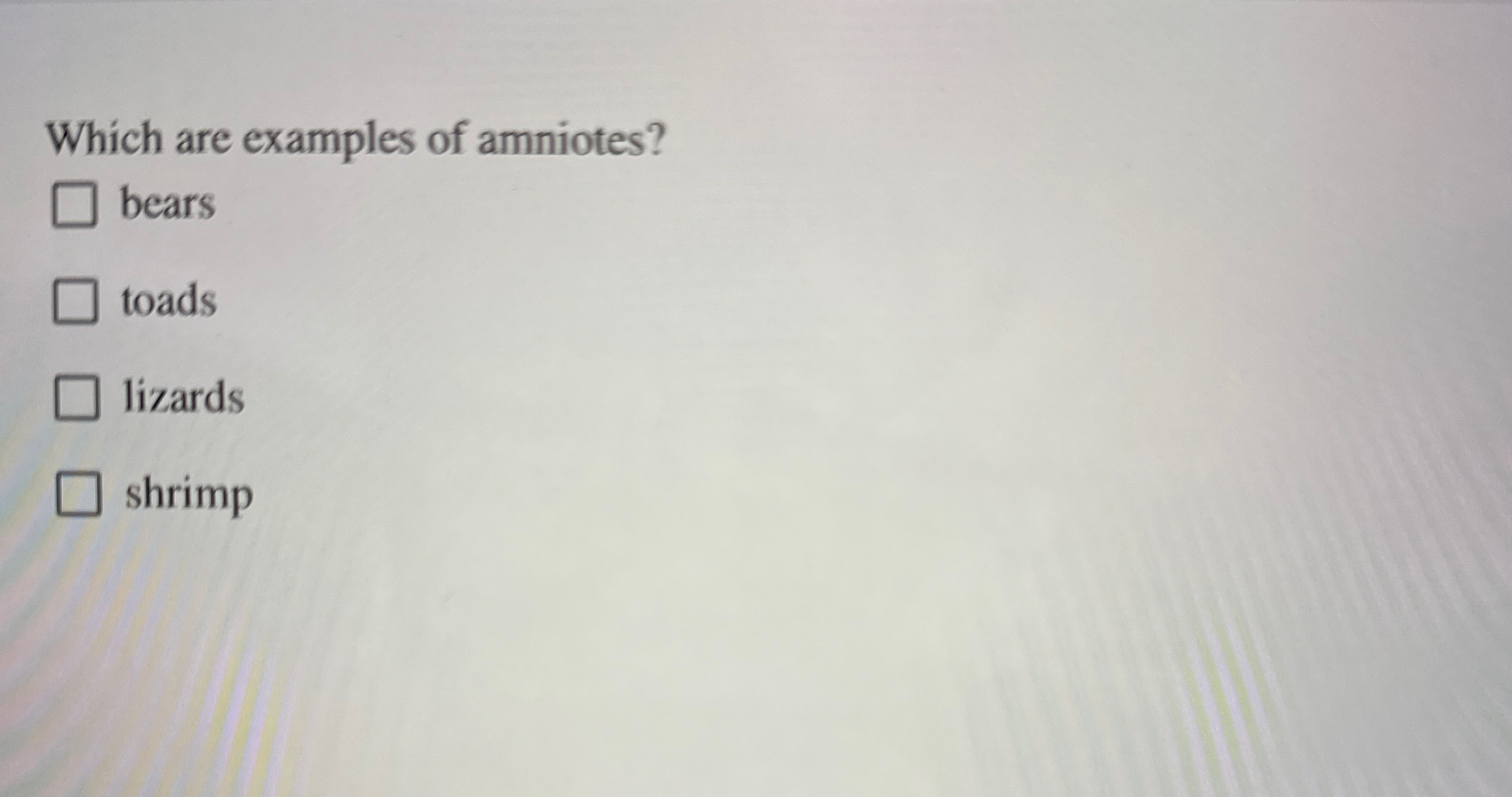 Solved Which are examples of