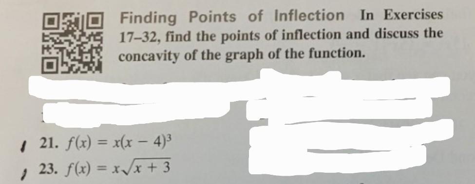 Solved Finding Points Of Inflection In Exercises 17 32 Find Chegg Solved Finding Points Of Inflection In Exercises 17 32 Find Chegg