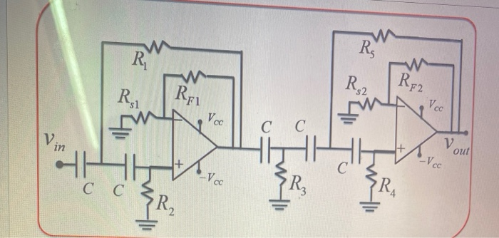 Solved The following filter is going to be designed to have | Chegg.com