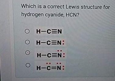 hydrogen cyanide lewis structure