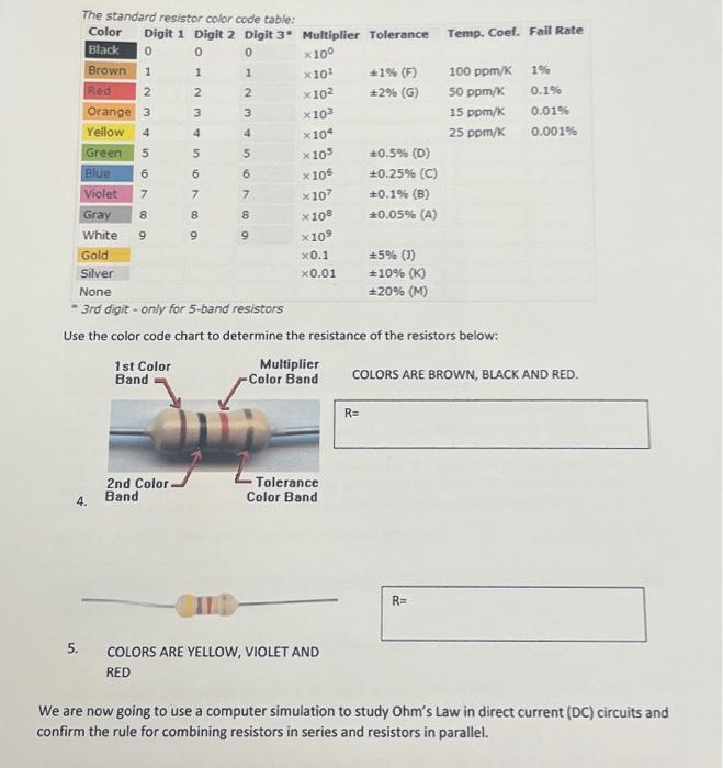 Solved 3. The resistor is a cover term that represents any | Chegg.com