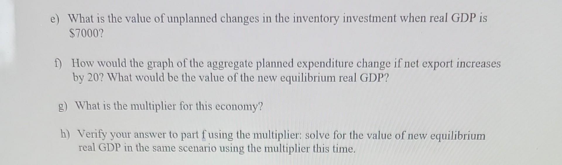 Solved Question 1: Consider an economy with autonomous | Chegg.com