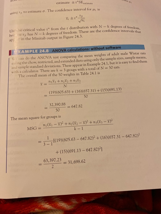 Solved 2 Refer To Example 24 8 And Problem 1 Complete An Chegg Com