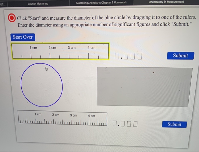 Solved Uc Launch Mastering Masteringchemistry Chapter 2 Chegg Com