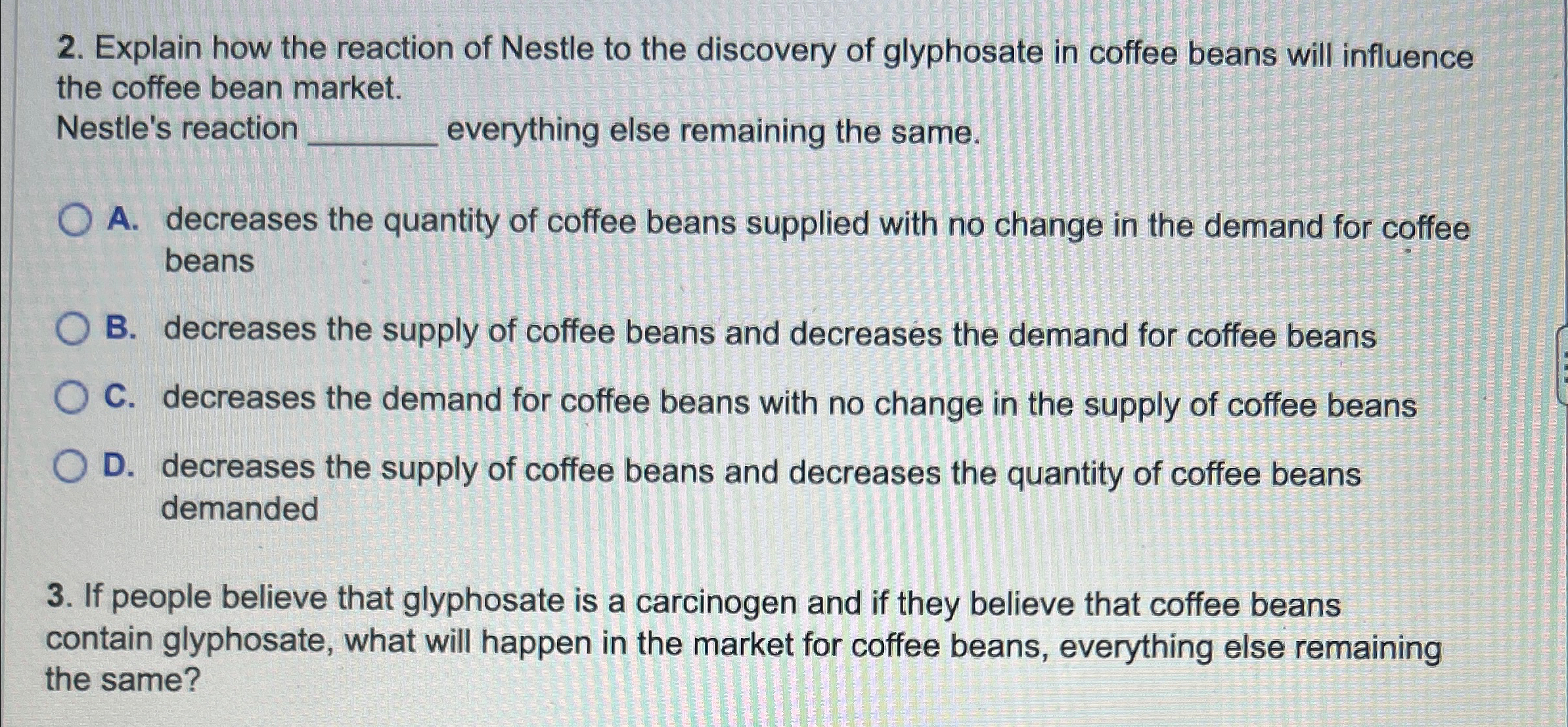 Solved Explain how the reaction of Nestle to the discovery | Chegg.com