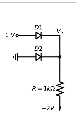 Solved 5. In the circuit below, both diodes are ideal | Chegg.com