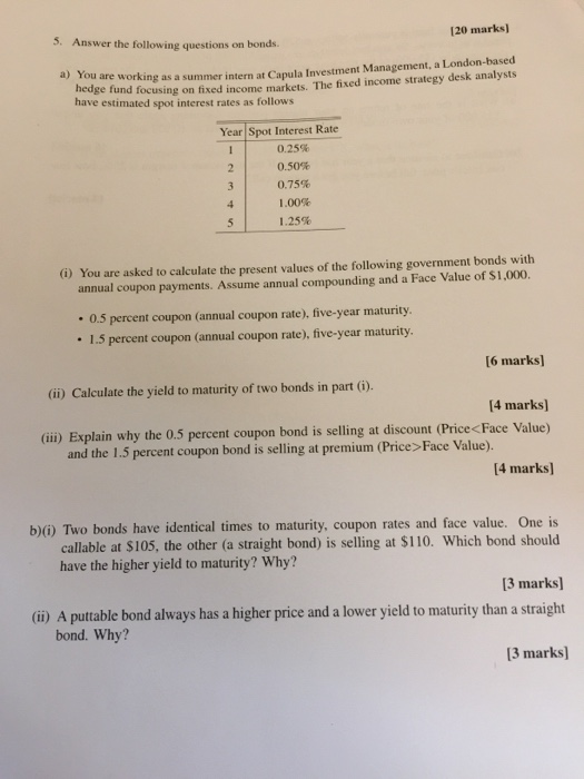 Solved 20 Marks 3 Answer The Following Questions On 7151