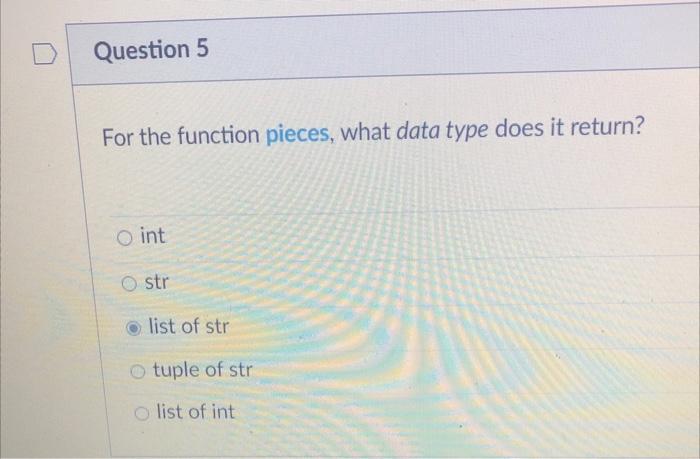 Solved For the function display_instruct, what does it | Chegg.com