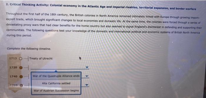 2 critical thinking activity 19th century colonial empire building