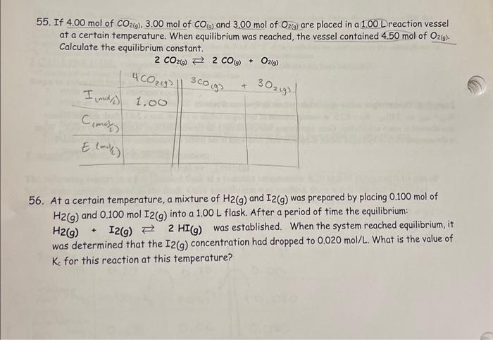 Solved I need help solving these two questions, I was | Chegg.com