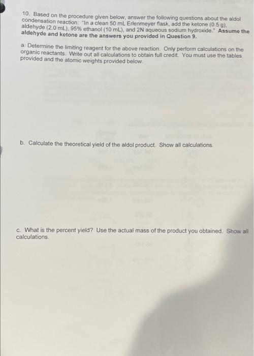 Solved Page 137 CHM22L. Exp. 21. Mixed Aldol Condensation | Chegg.com