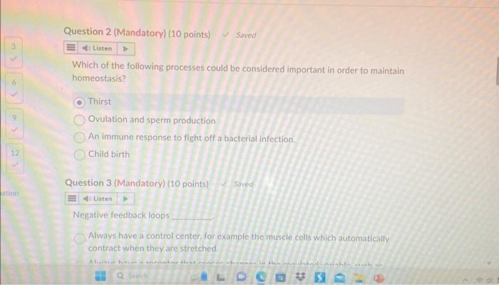 Solved Could you please tell me which two questions anwers | Chegg.com