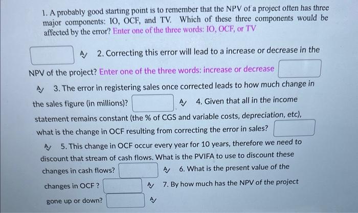 Solved You are considering a project that has a NPV of | Chegg.com
