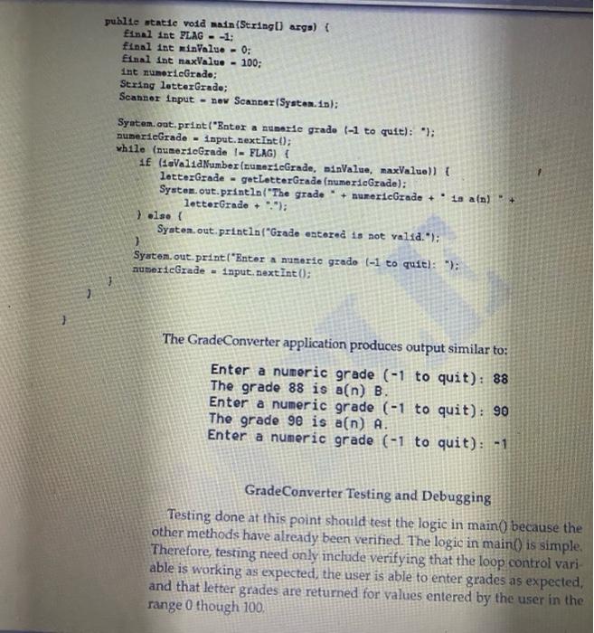 Solved need java code for the question in the last pic under | Chegg.com