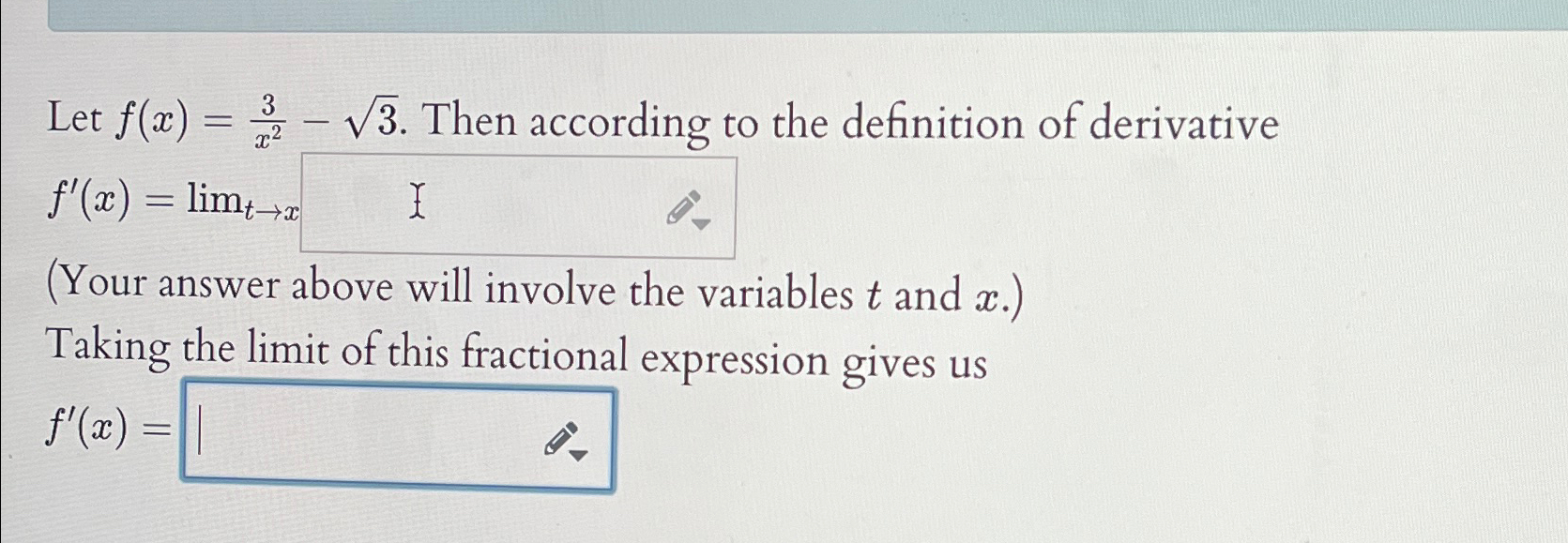 Solved Let F X 3x2 32 ﻿then According To The Definition Of