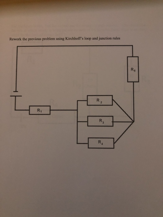 Solved Two resistors R, and R, are connected in series to a | Chegg.com