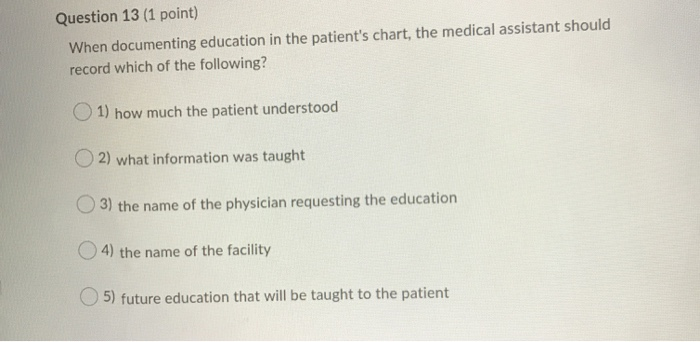 Solved Question 11 (1 Point) Saved Which Of The Following | Chegg.com