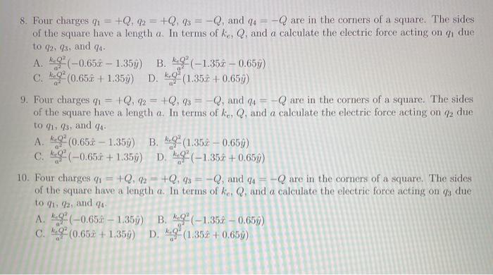 Solved + Automatic Zoom Questions 8-10 refer to the figure | Chegg.com