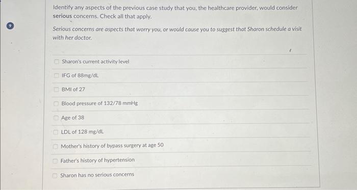 Solved Identify any aspects of the previous case study that | Chegg.com