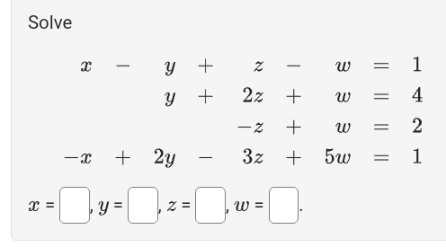 W X Y Z SOLVE FOR Z visual data 7