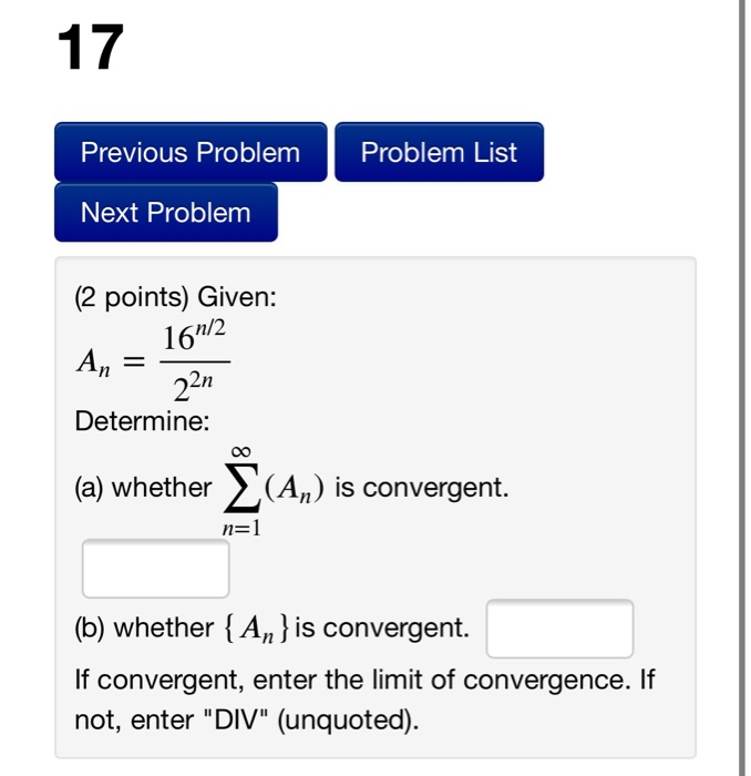 Solved 16 Previous Problem Problem List Next Problem (2 | Chegg.com