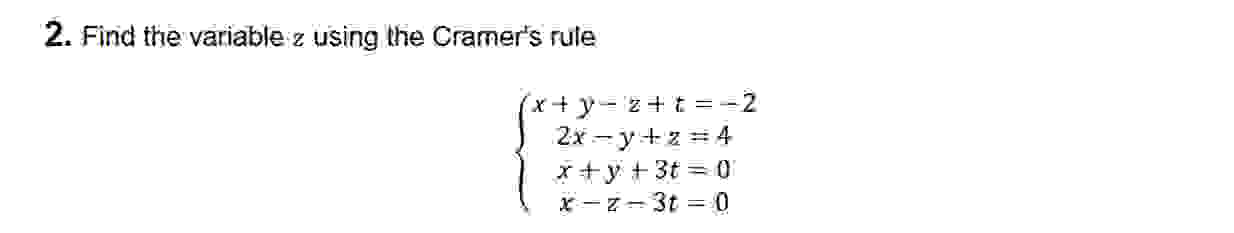 Give me please step by step solution Find the | Chegg.com