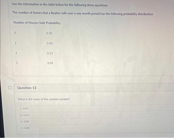 Solved Use the information in the table below for the | Chegg.com