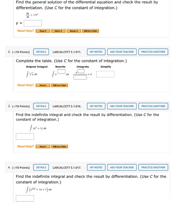Solved Find the general solution of the differential | Chegg.com