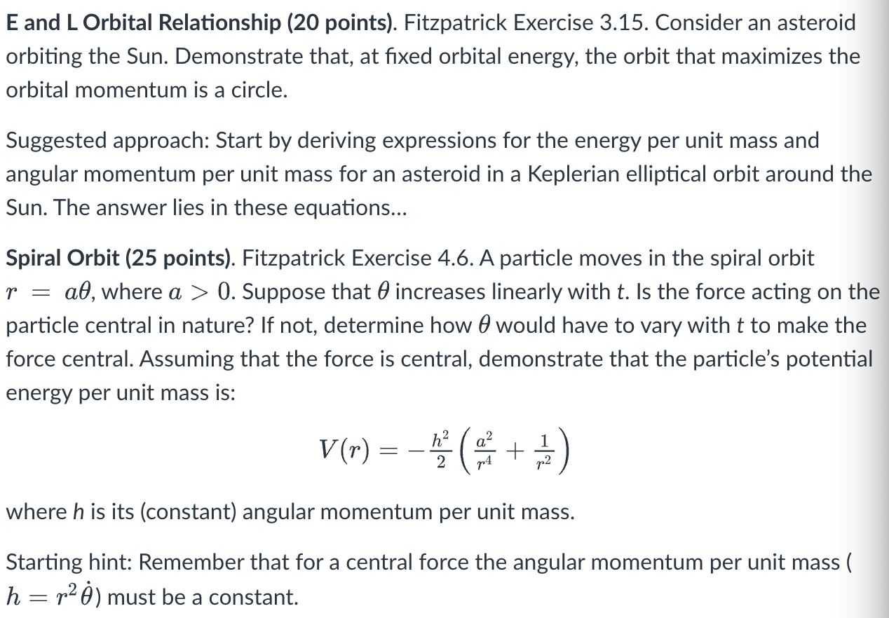Solved please show all of ﻿your work for both problems. | Chegg.com