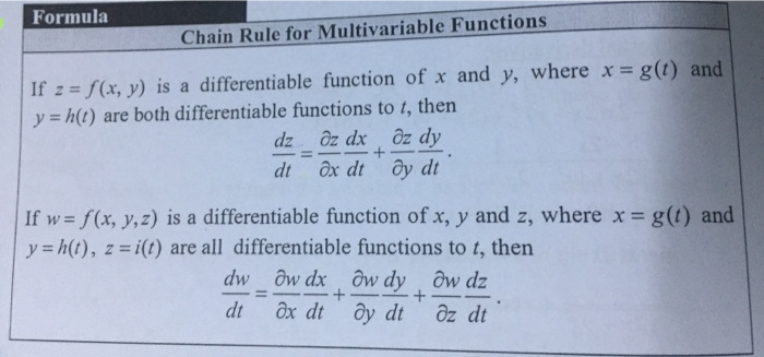 Solved 5 Solve The Following Problems By Applying Chain Chegg Com