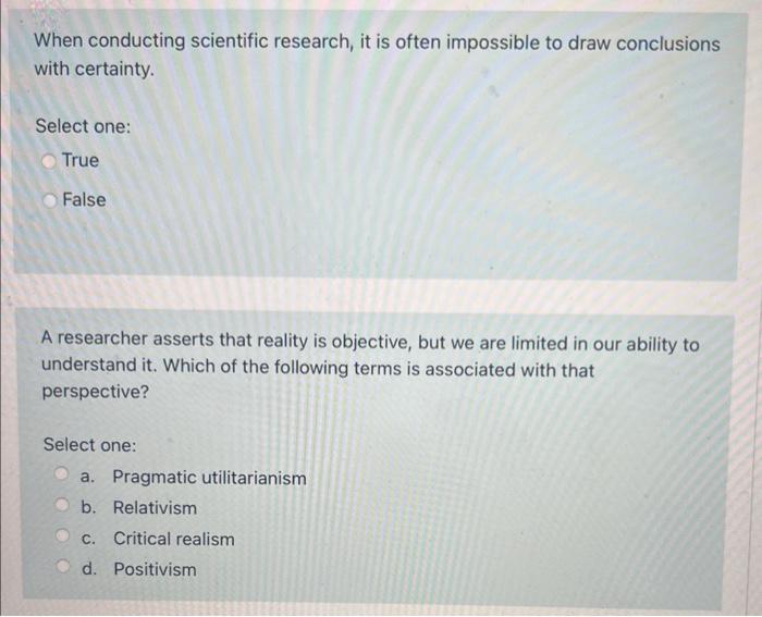 research is a scientific undertaking opined by mcq