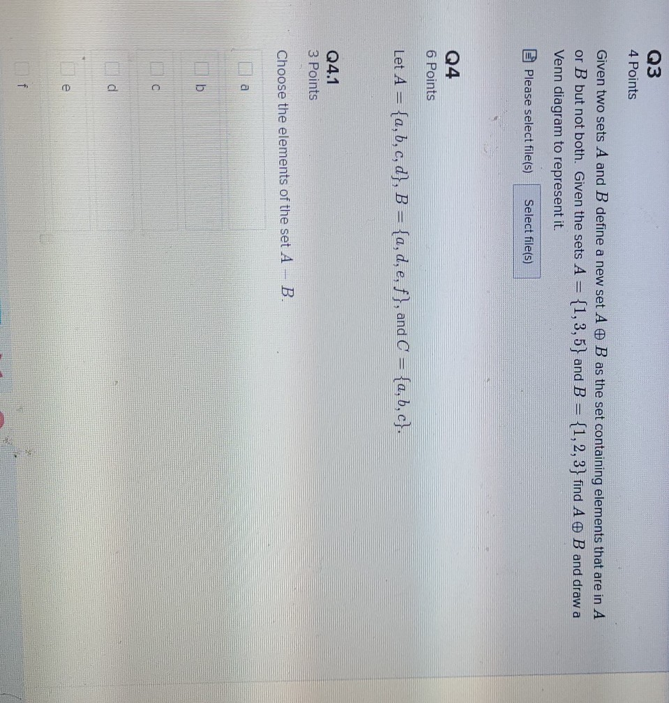 Solved Q1 5 Points Use a truth table to determine whether | Chegg.com