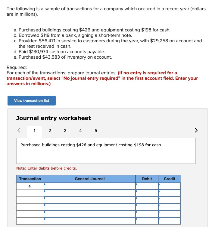 Solved The following is a sample of transactions for a | Chegg.com