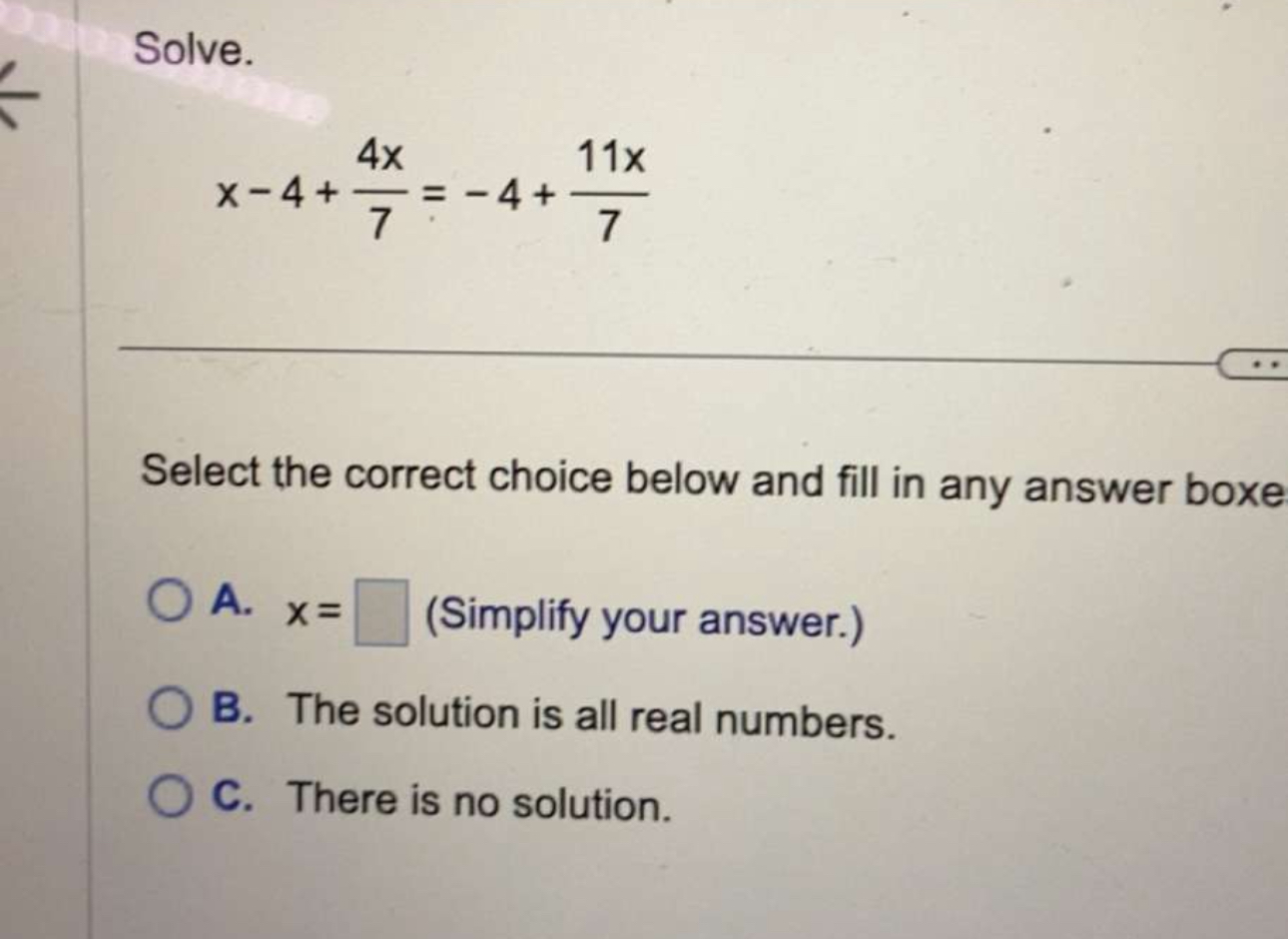 − 4x2 6x 1 ) ( 5x 7 answer