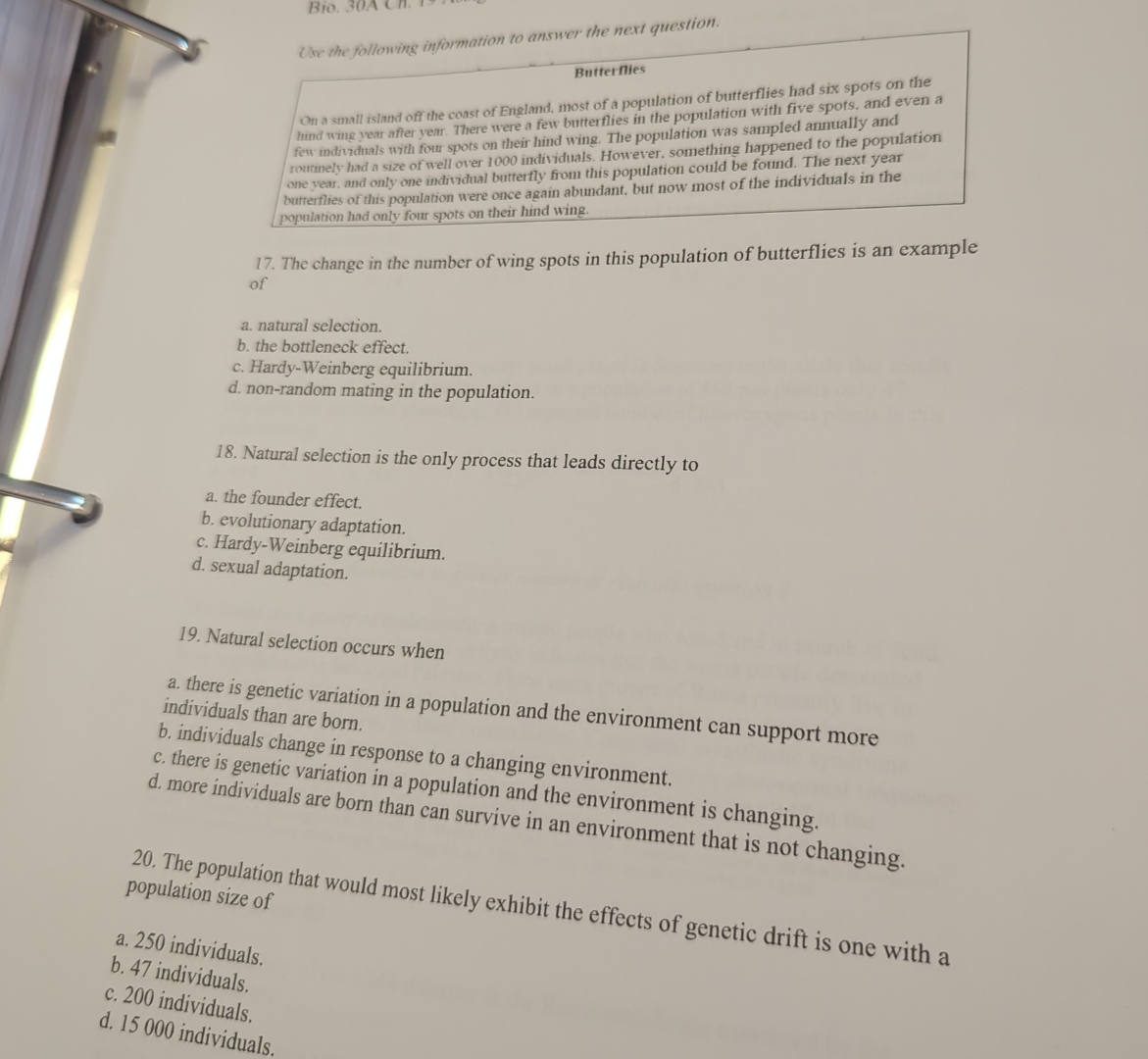 Solved Use the following information to answer the next | Chegg.com