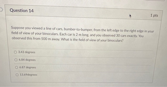 Solved Question 9 1 pts If you were traveling from the | Chegg.com