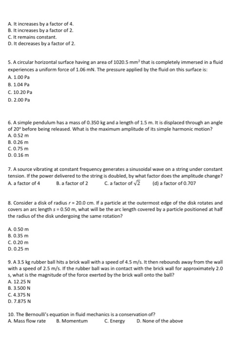 Solved Section A (20 marks) Multiple-choice questions. Each | Chegg.com