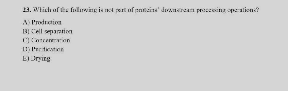 Solved 16. Which of the following is not a step in | Chegg.com