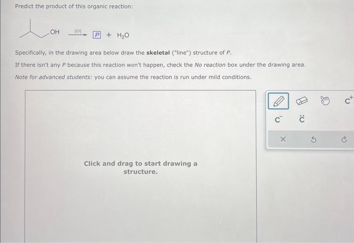 Solved Predict The Product Of This Organic Reaction: | Chegg.com