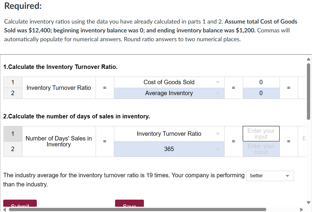 solved-required-calculate-inventory-ratios-using-the-data-chegg