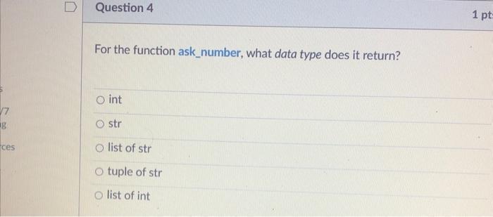 Solved For the function display_instruct, what does it | Chegg.com